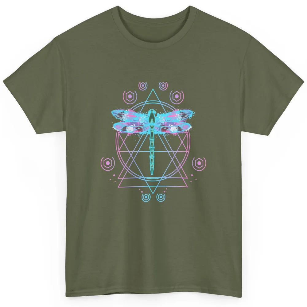 Dragonfly Pastel Gothic Hippie Aesthetic Dark Mystical Witch Classic Unisex T-Shirt