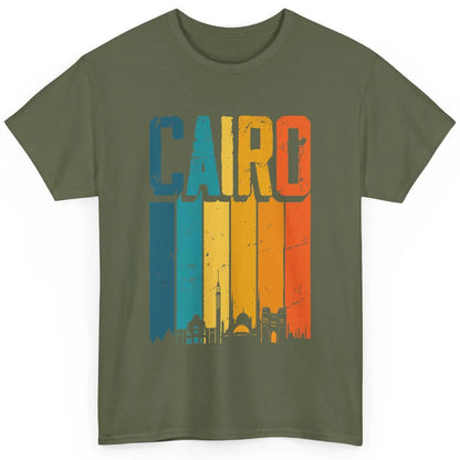 Ancient Pyramids Mystery Cairo Egypt Egyptian Sunset Skyline Classic Unisex T-Shirt