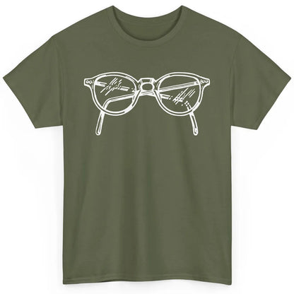 Vintage Eyeglasses Optician Optometrist Eye Doctor Gift Classic Unisex T-Shirt