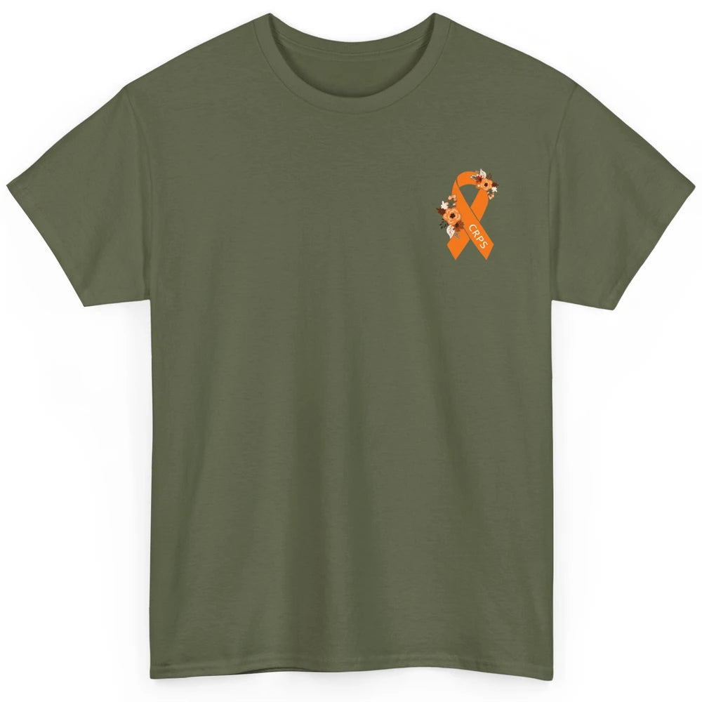 Complex Regional Pain Syndrome Awareness CRPS Orange Ribbon Classic Unisex T-Shirt