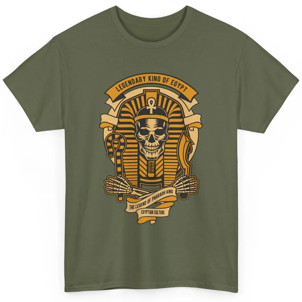 Ancient Egyptian Pyramid Golden King Tut Pharaoh Tutankhamun Classic Unisex T-Shirt