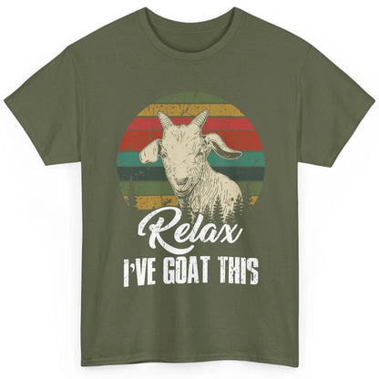 Vintage Goat I Goat This Farming Life Farmer Gift Men Women Classic Unisex T-Shirt