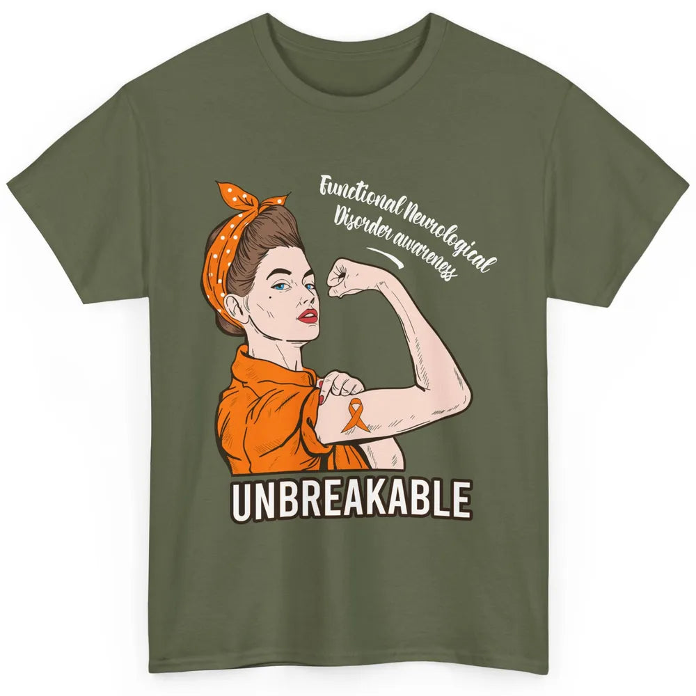 Functional Neurological Disorder Strong Woman Unbreakable Classic Unisex T-Shirt