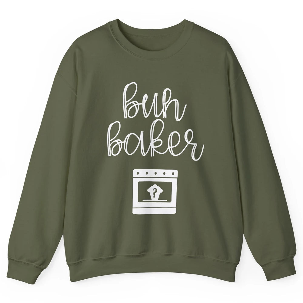 Bun Maker Bun Baker Pregnancy Announcement Baby Reveal Gift Unisex Crewneck Sweatshirt