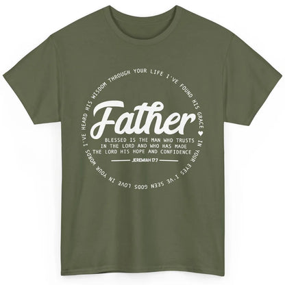 Father Christian Definition Religious Daddy Fathers Day Gift Classic Unisex T-Shirt