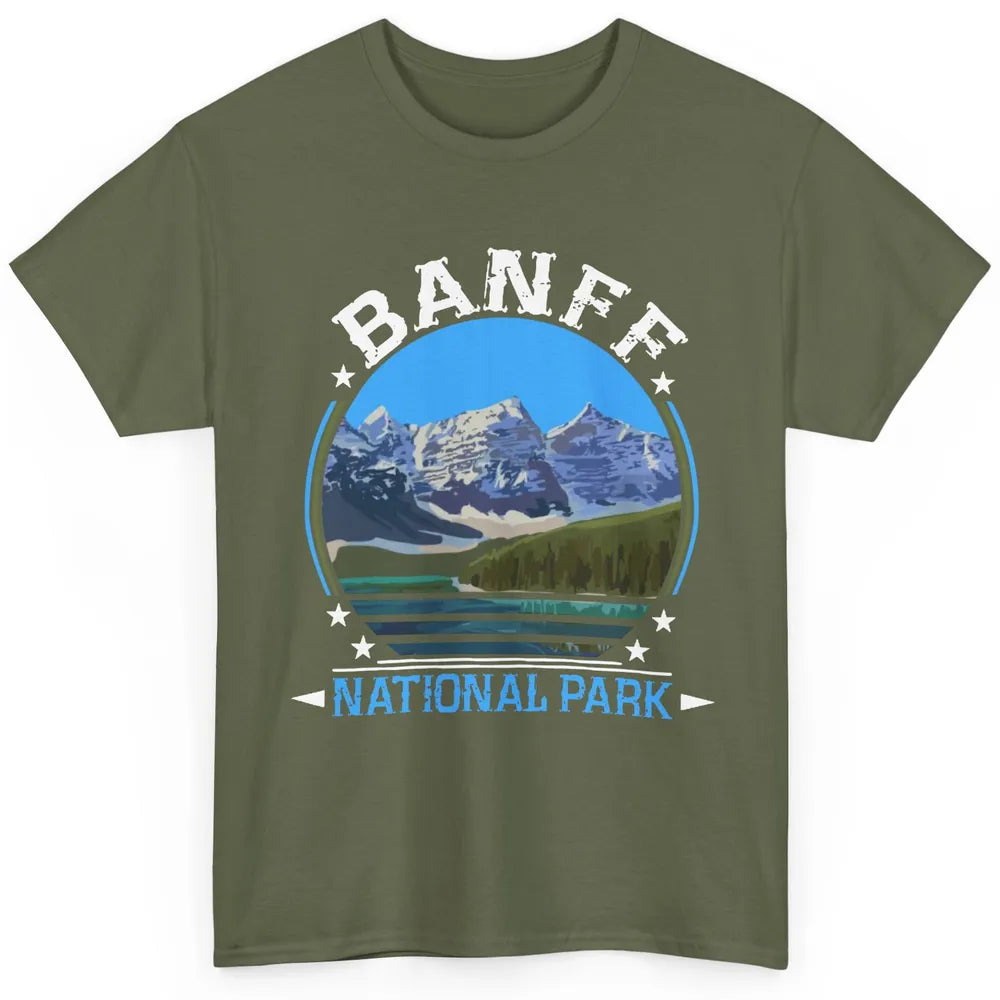 Banff National Park Canada Alberta's Rockies Nature Camping Classic Unisex T-Shirt