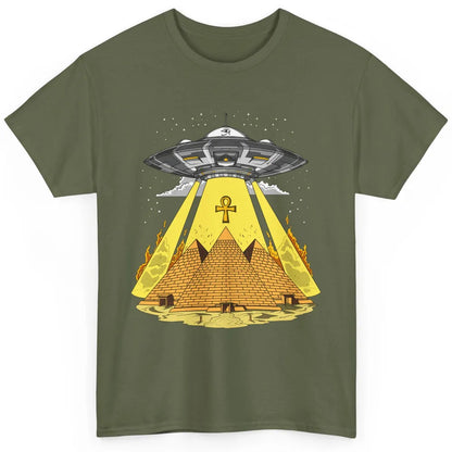 Ancient Egyptian Pyramids Alien Space Annunaki Conspiracy Classic Unisex T-Shirt