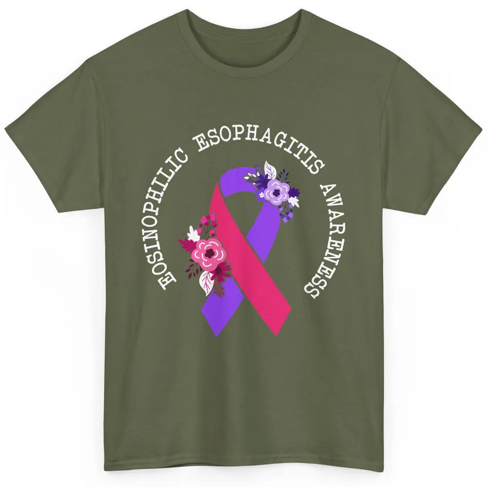 Eosinophilic Esophagitis Awareness Awareness EOE Ribbon Classic Unisex T-Shirt