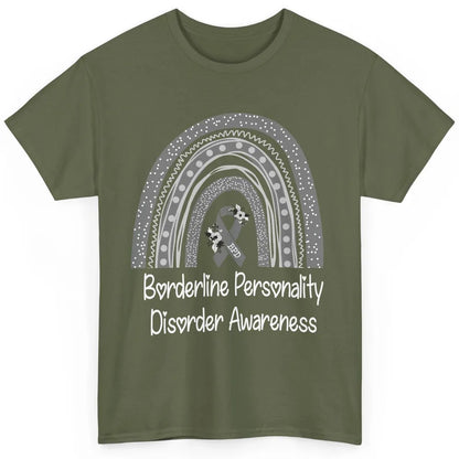 Borderline Personality Disorder Awareness BPD Gray Rainbow Classic Unisex T-Shirt