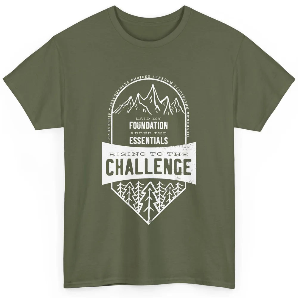 Challenge A Leadership Rising To The Challenge Homeschooling Classic Unisex T-Shirt