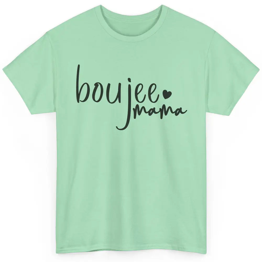 Boujee Mama Boujee Mom Fall Halloween Western Girl Mama Classic Unisex T-Shirt