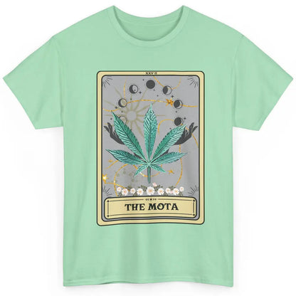 Vintage Weed The Mota Tarot Card Weed Cannabis Marijuana Classic Unisex T-Shirt