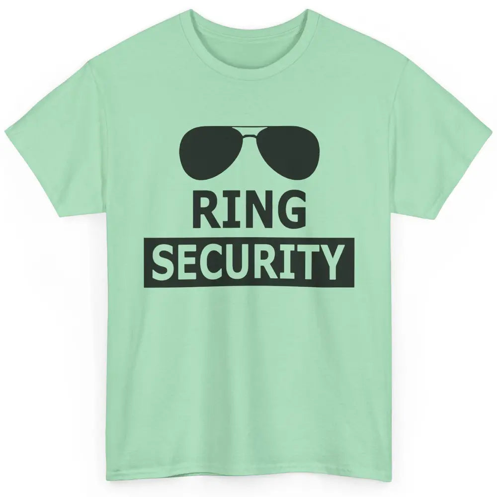 Wedding Ring Security Boy Ring Bearer Wedding Party Classic Unisex T-Shirt