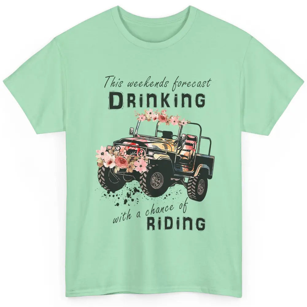 Drinking With Chance Riding Truck Mud UTV ATV SXS Offroad Classic Unisex T-Shirt