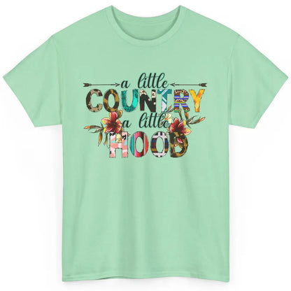 A Little Hood A Little Country Turquoise Western Country Classic Unisex T-Shirt