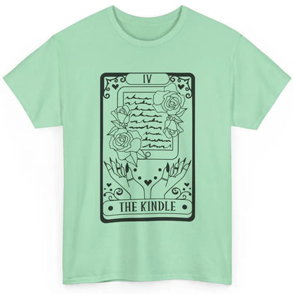 The Kindle Reader Tarot Card Halloween Kindle Book Lovers Classic Unisex T-Shirt