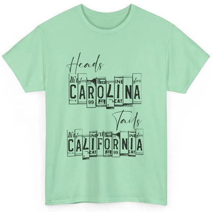 Vintage Heads Carolina Tail California Western Country Music Classic Unisex T-Shirt