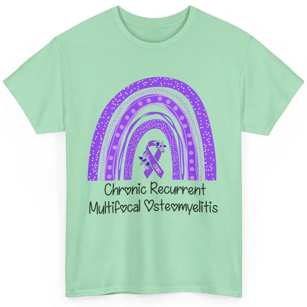 Chronic Recurrent Multifocal Osteomyelitis CRMO Rainbow Classic Unisex T-Shirt