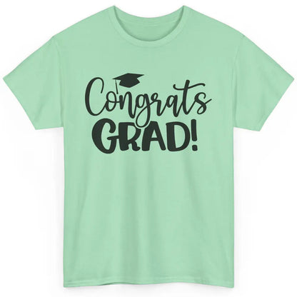 Congrats Grad Senior 2022 Bachelor Hat Senior Graduate Gift Classic Unisex T-Shirt