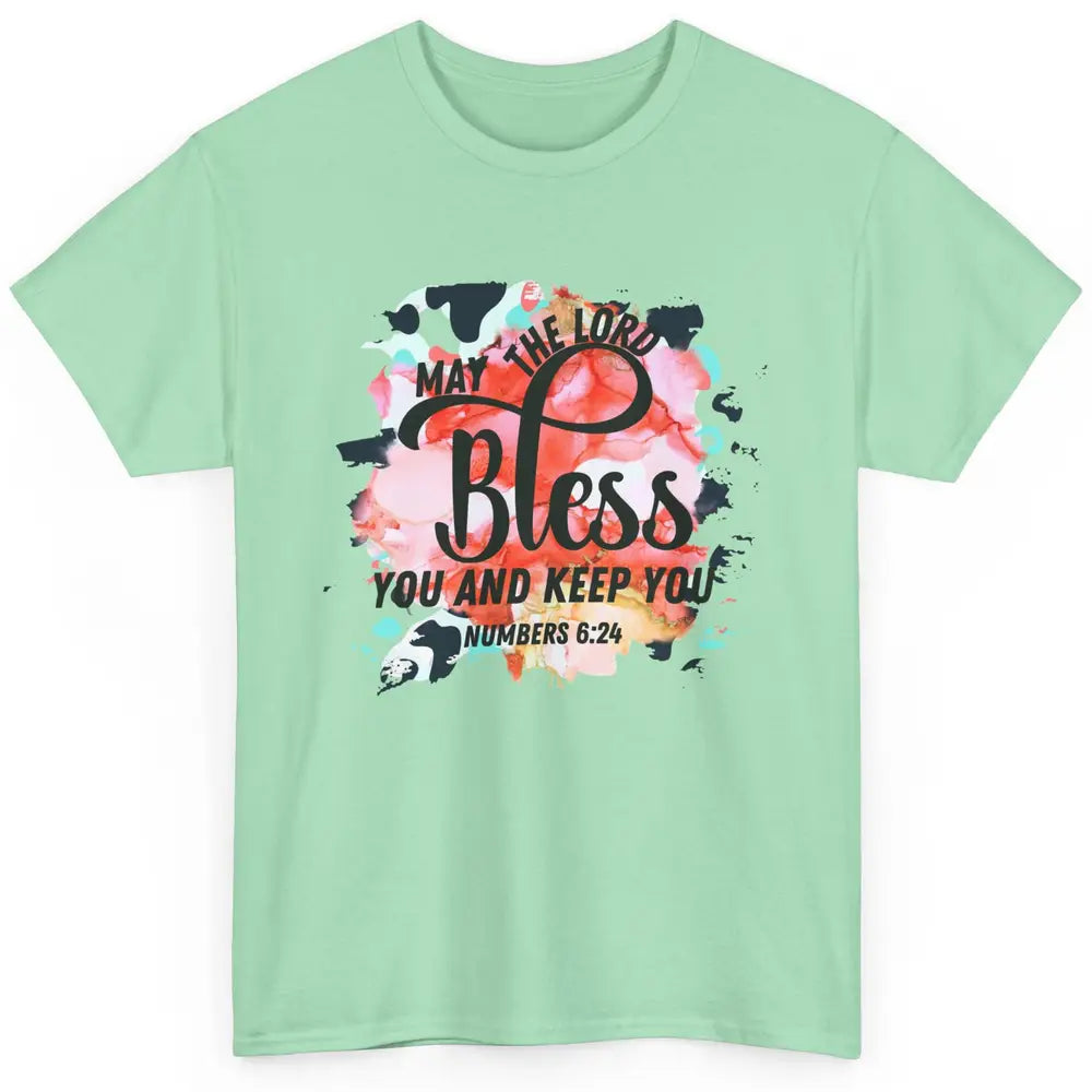 Christian May the Lord Bless You and Keep You Bible Verse Classic Unisex T-Shirt