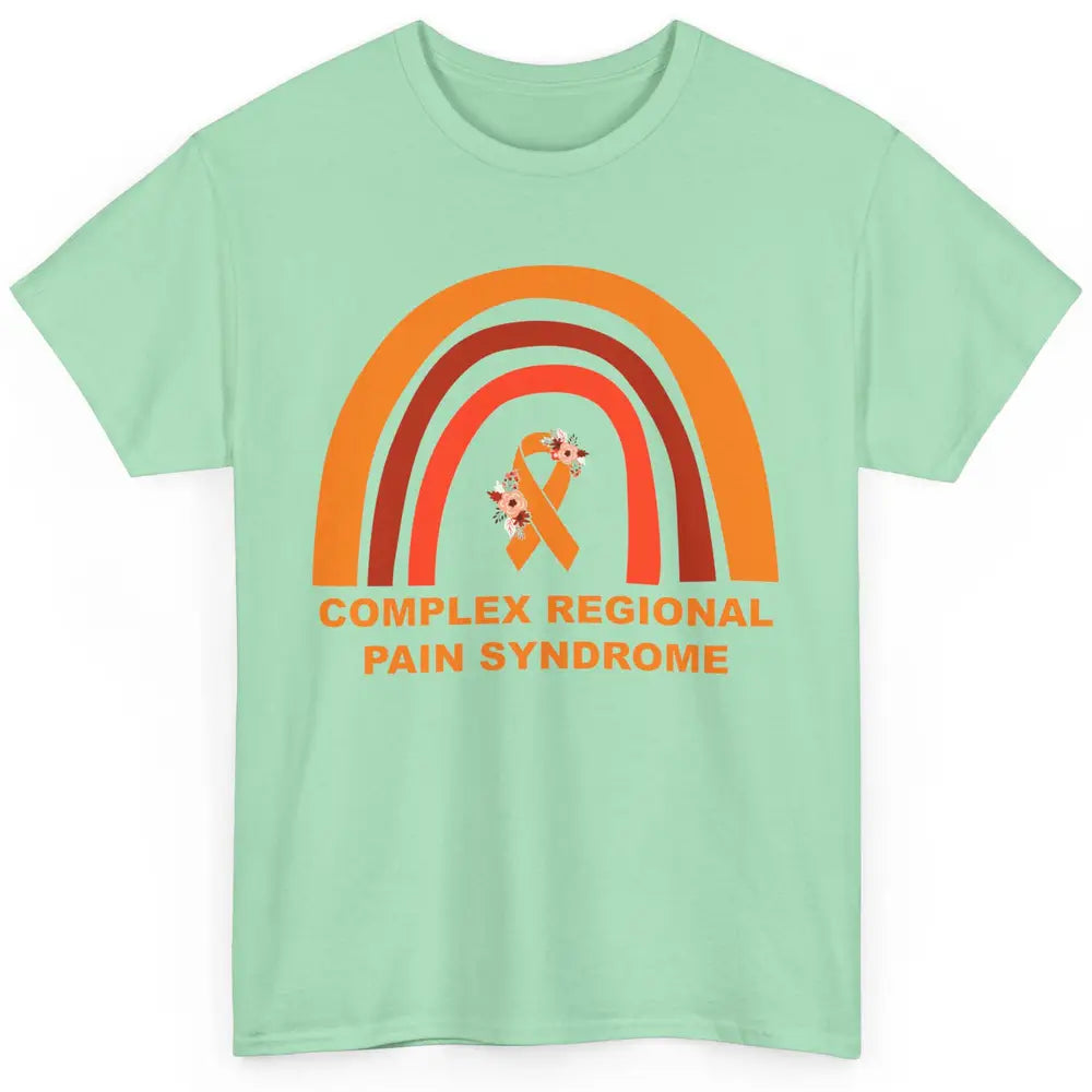 Complex Regional Pain Syndrome Awareness CRPS Orange Ribbon Classic Unisex T-Shirt