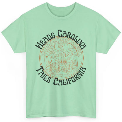 Vintage Heads Carolina Tail California US Western Country Classic Unisex T-Shirt