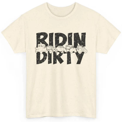 Retro UTV SXS Rider Riding Dirty ATV Offroad Riding SXS Life Classic Unisex T-Shirt