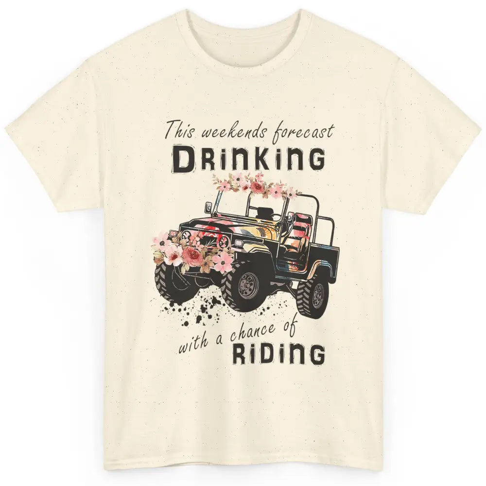 Drinking With Chance Riding Truck Mud UTV ATV SXS Offroad Classic Unisex T-Shirt