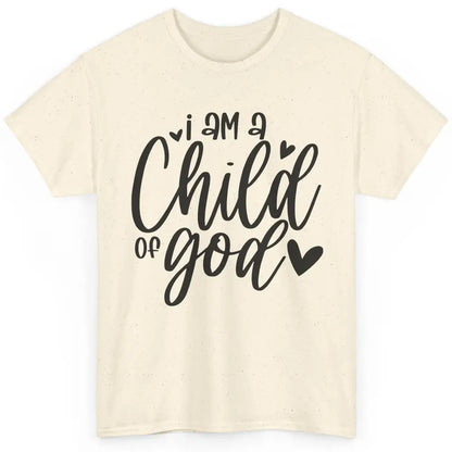 Christian Cross I'm Child Of God Bible Verse Faith Religious Classic Unisex T-Shirt