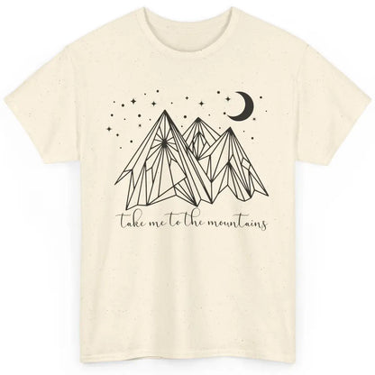 Take Me to the Mountains Boho Hiking Camping Outdoor Gift Classic Unisex T-Shirt