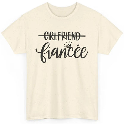 Fiancee Future Mrs. Bride Squad Engagement Bachelorette Gift Classic Unisex T-Shirt