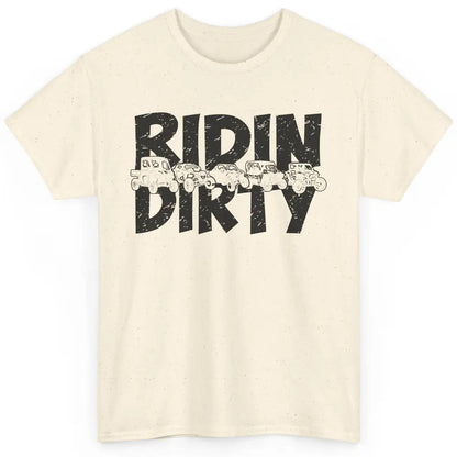 Retro UTV SXS Rider Riding Dirty ATV Offroad Riding SXS Life Classic Unisex T-Shirt