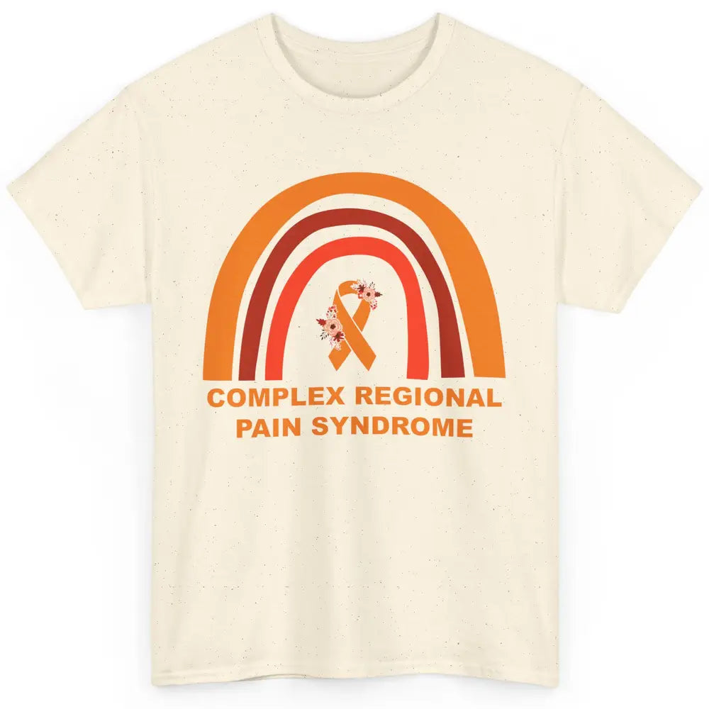 Complex Regional Pain Syndrome Awareness CRPS Orange Ribbon Classic Unisex T-Shirt