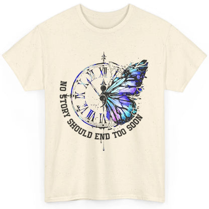 Suicide Prevention Butterfly No Story Should End Too Soon Classic Unisex T-Shirt