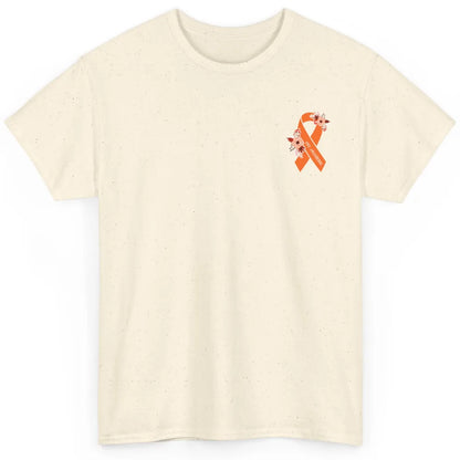 Functional Neurological Disorder Awareness FND Orange Ribbon Classic Unisex T-Shirt