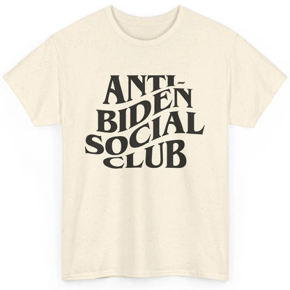 Anti Liberals Anti Biden Social Club Conservative US Flag Classic Unisex T-Shirt