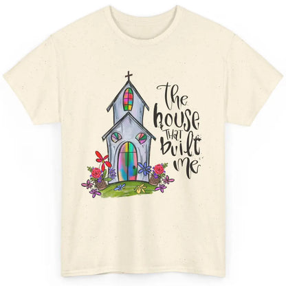 Christian Church The House That Built Me Bible Hand Drawn Classic Unisex T-Shirt