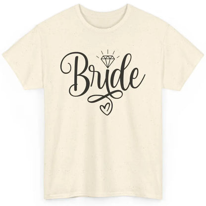 Bride To Be Wedding Ring Future Mrs. Engagement Bachelorette Classic Unisex T-Shirt