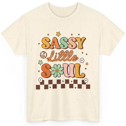 Sassy Little Soul Retro 60s Groovy Hippie Daisy Peace Boho Classic Unisex T-Shirt