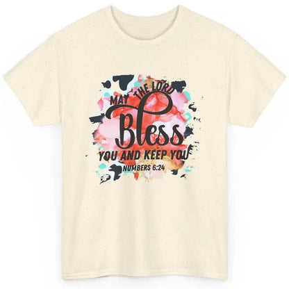 Christian May the Lord Bless You and Keep You Bible Verse Classic Unisex T-Shirt