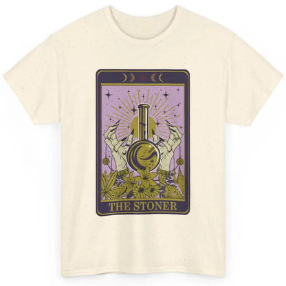 Vintage Witch The Stoner Tarot Card Weed Cannabis Marijuana Classic Unisex T-Shirt