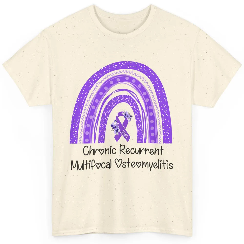 Chronic Recurrent Multifocal Osteomyelitis CRMO Rainbow Classic Unisex T-Shirt