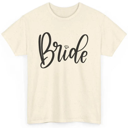 Bride To Be Diamond Ring Future Mrs. Engagement Bachelorette Classic Unisex T-Shirt