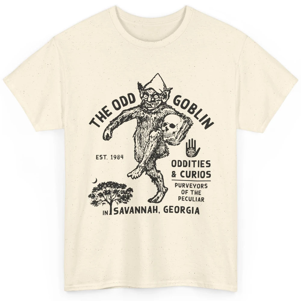 Vintage The Odd Goblin Est 1984 Oddities Savannah Georgia Classic Unisex T-Shirt