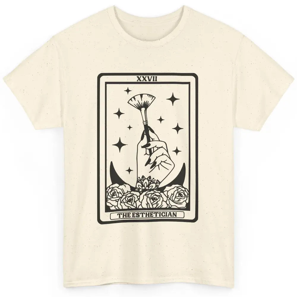 Esthetician Tarot Card Specialist Beautician Cosmetology Classic Unisex T-Shirt