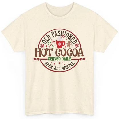 Christmas Gingerbread Hot Cocoa Hot Chocolate Christmas Classic Unisex T-Shirt