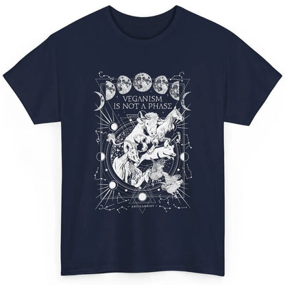 Cool Veganism Not A Moon Phase Vegan Metal Tarot Card Animal Classic Unisex T-Shirt