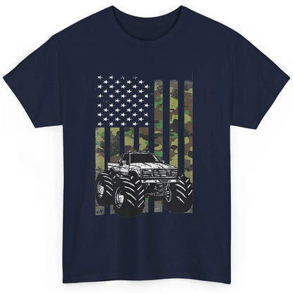 Truck Camo Flag Mud Ride Retro UTV SXS Racer Four Wheeler Classic Unisex T-Shirt