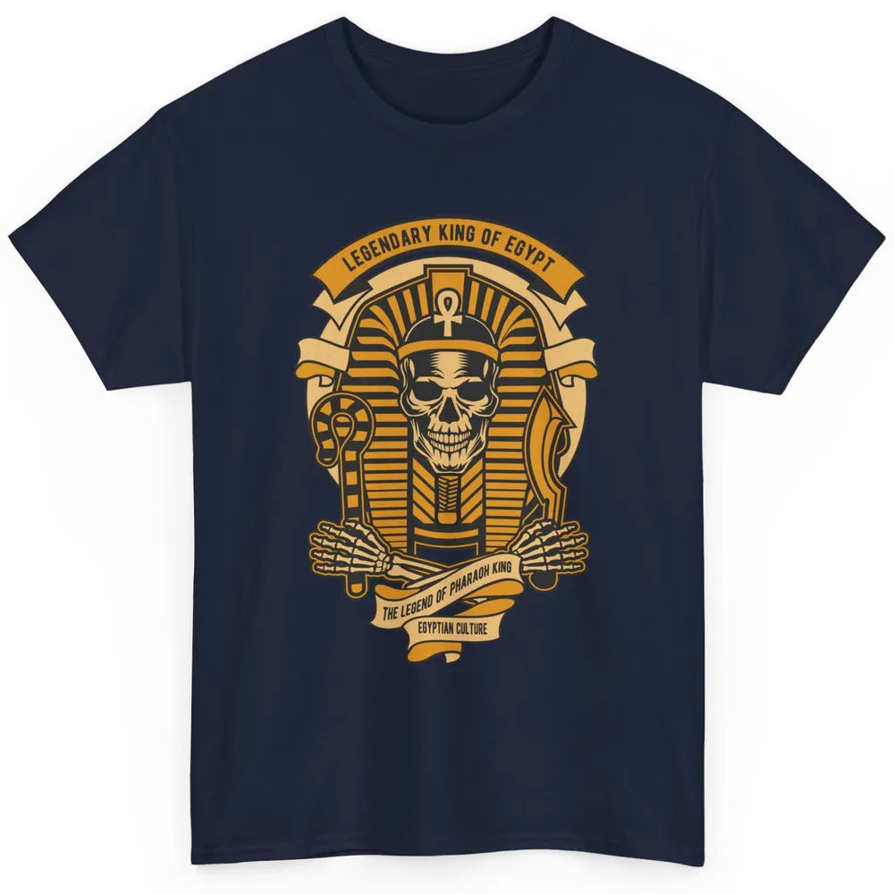 Ancient Egyptian Pyramid Golden King Tut Pharaoh Tutankhamun Classic Unisex T-Shirt