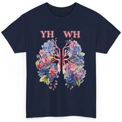 Floral Lungs Christian YHWH His Name Is Sound Of Our Breath Classic Unisex T-Shirt